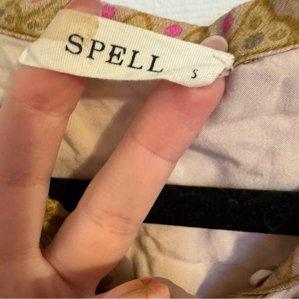 Spell & The Gypsy Collective Lady Untamed Tunic Mini Dress | Small - Picture 4 of 7